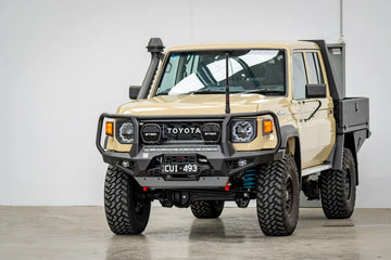 Toro Bull bar, Suitable for Toyota Land Cruiser (facelift) 76, 78, 79 Series, 2024+ Aftermarket Accessory